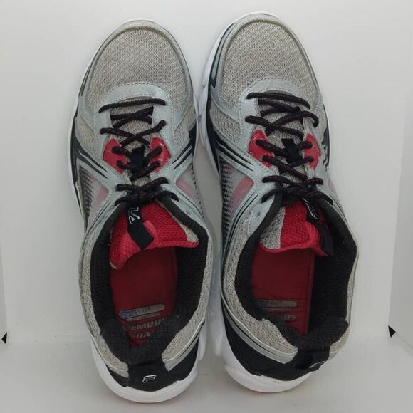 FILA Threshold 3 Men's Pre-owned Silver Running Sneakers - sz. 13 - Picture 3 of 6